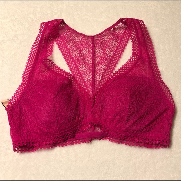 Victoria’s Secret NWT Racer Back Lace Bralette - Picture 4 of 6
